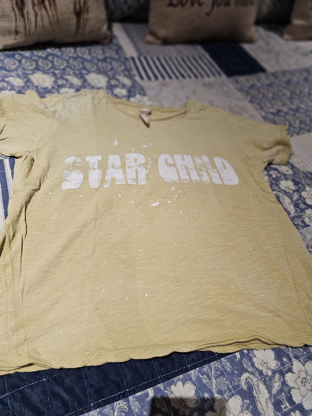 Magnolia Pearl Sunny Yellow 'STAR CHILD' Graphic Tee